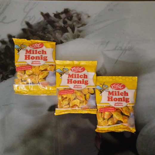 Honig-Milch Bonbons